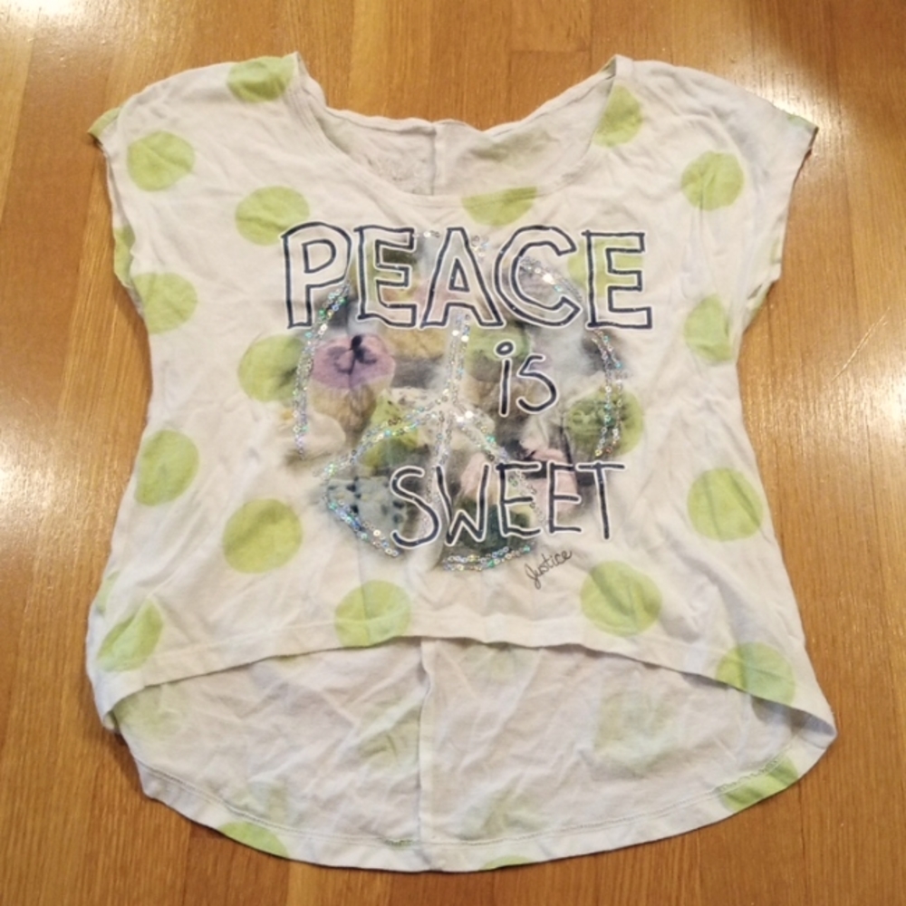 Y2K Cute Justice Top Girls 16